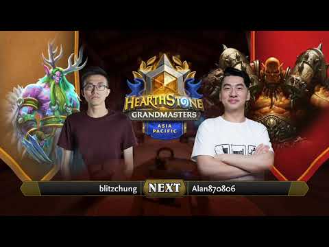 blitzchung vs Alan870806 | 2021 Hearthstone Grandmasters Asia-Pacific | Top 8 | Season 1 | Week 3