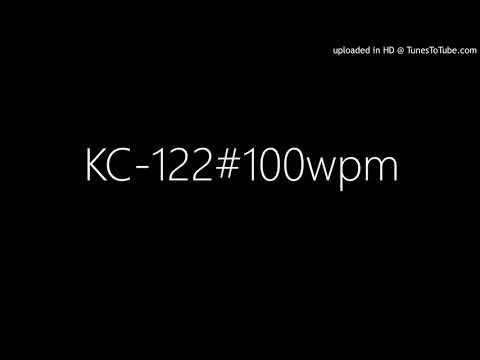 KC-122#100wpm