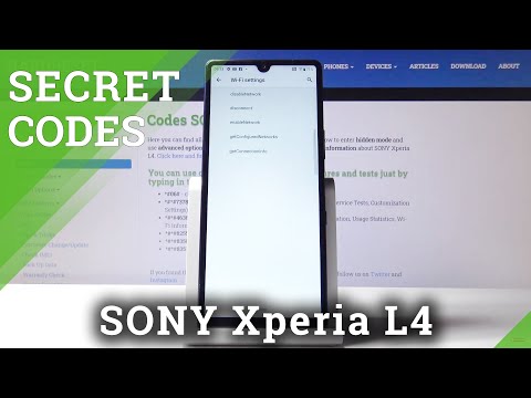 Special Codes for SONY Xperia L4 – Hidden Features