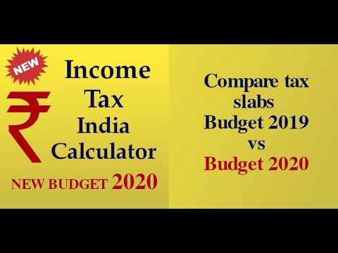 Income Tax Calculator 2020 - N Video