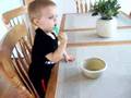 Brayden Play Eating