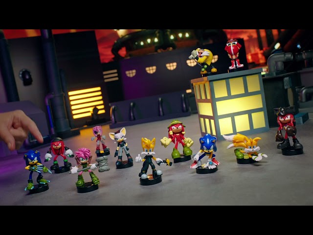 Набор игровых фигурок Sonic Prime – Доктор Не, Соник, Эми