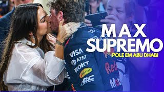 MAX FAZ DUAS VOLTAS DE POLE E VENCE PARTE 1 DA BATALHA PELO TÍTULO | QUALI DO GP DE ABU DHABI (2025)