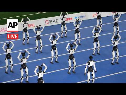 Chinese humanoid robots smash human records in 100m sprint, high jump at Beijing robot games