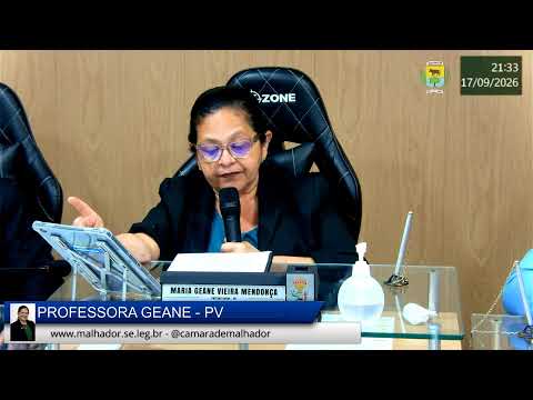45º SESSÃO ORDINÁRIA DE 2026