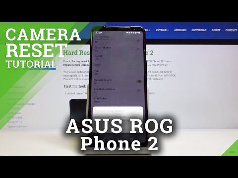 How to Reset Camera Settings in ASUS ROG Phone 2 – Restore Camera Defaults