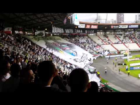 "Once Caldas vs Atlético Nacional 22/11/2014" Barra: Holocausto Norte • Club: Once Caldas