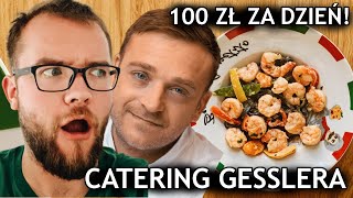 Mateusz Gessler i najdroższy CATERING DIETETYCZNY - TEST! Dieta pudełkowa Warszawski Dzień | #247