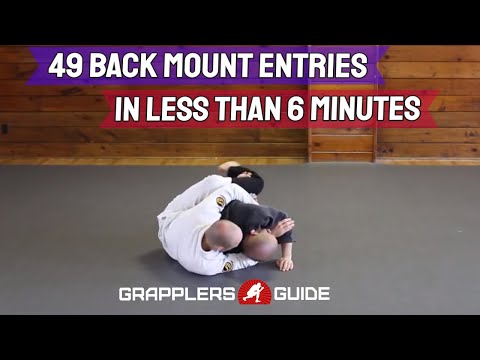 49 Back Mount Entries in Less Than 6 Min - Jason Scully BJJ Grappling