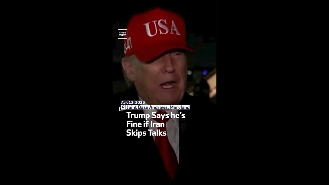 Video | Trump Says he’s Fine if Iran Skips Talks