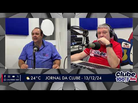 Jornal da Clube - 13/12/24 - Edição da Manhã