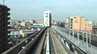 ゴム車輪の上の日本の鉄道への旅 4kの品質