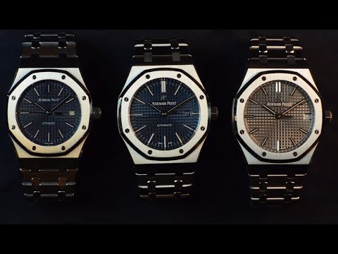Three Generations of AP Royal Oak - 15300, 15400 & 15500