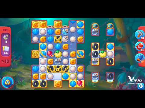 Fishdom. 8391 hard level no boosters and diamonds. 14 moves