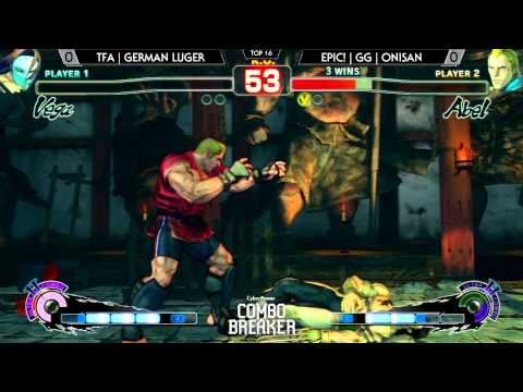 Combo Breaker - TFA | German Luger (Vega) Vs. Epic! | GG | Onisan (Abel) USFIV Losers Top 16