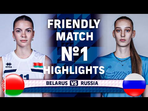 Belarus vs Russia | Friendly Match #1 | Highlights