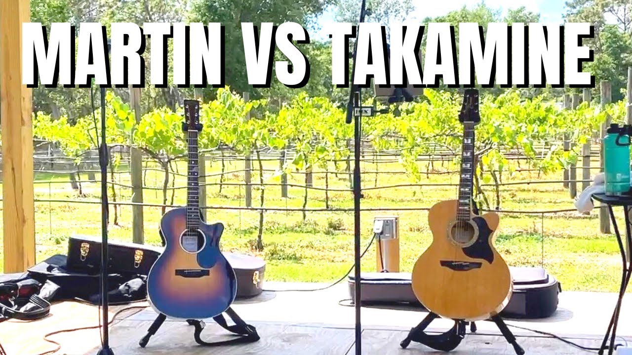 Takamine VS Martin Guitar (for Playing Live Solo Acoustic Gigs)
