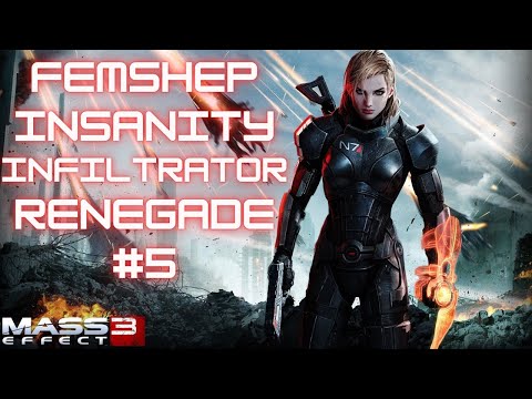 Mass Effect 3 LE #5 (Femshep, Insanity, Infiltrator, Renegade) - Gdzie Garrus mówi dobranoc