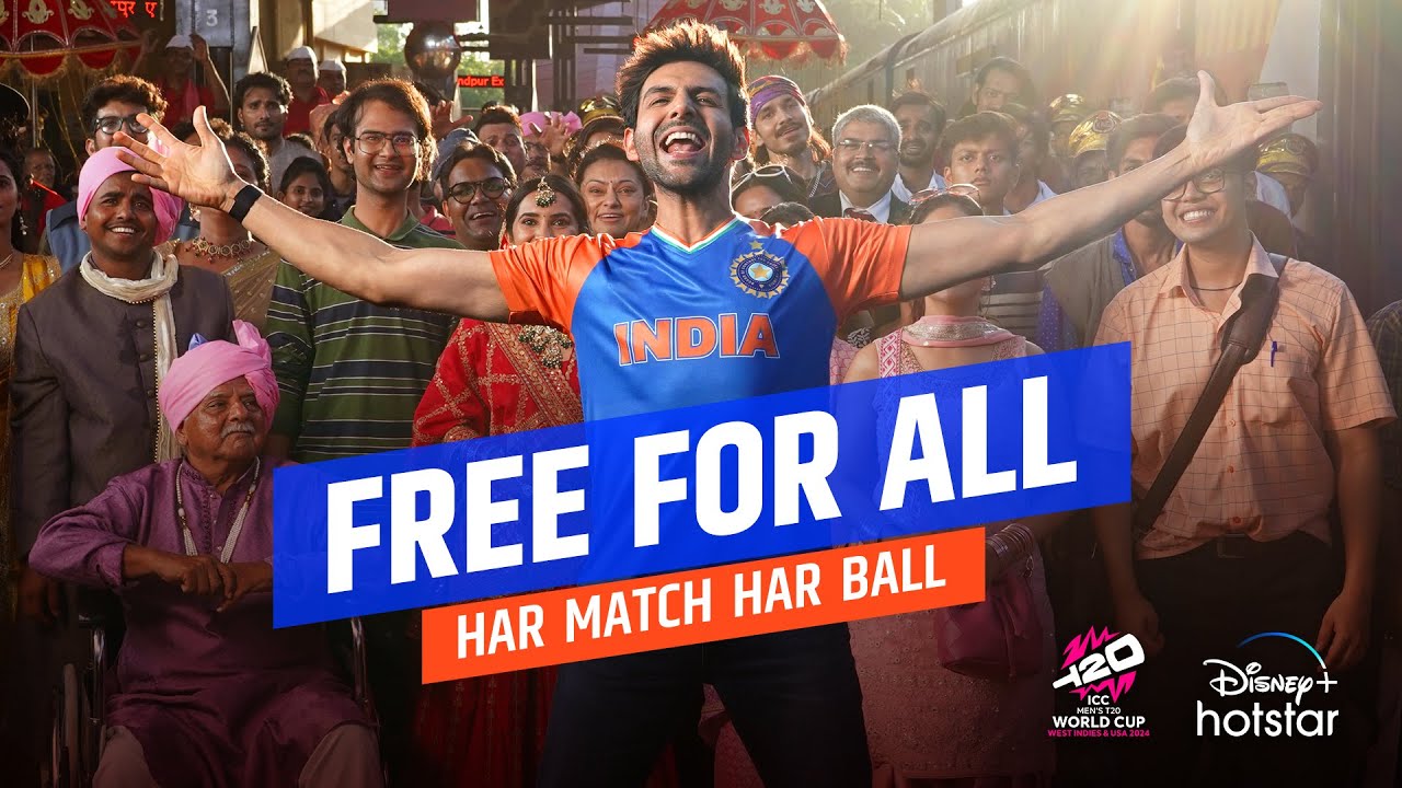 Disney+Hotstar's campaign 'free for all, har match har ball'