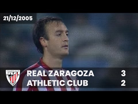 ⚽️ [Liga 05/06] J17 I Real Zaragoza 3 - Athletic Club 2 I LABURPENA