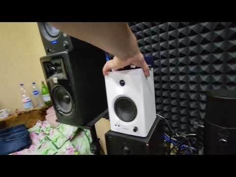 Edifier mr4  && Presonus  Eris 5 bt студийные мониторы