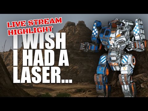 Machine Gun Staredown in a Shadowhawk SHD-2H - Mechwarrior Online Stream Highlight