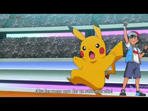 Pikachu va con todo contra Cradily