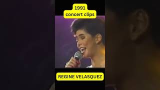 Regine Velasquez - 1991 Concert Clips I Unstoppable Vocals I concerto dell&#39;anno