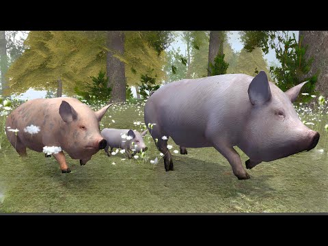 Pig VS All Boss - Ultimate Farm Simulator (By Gluten Free Games) - YouTube