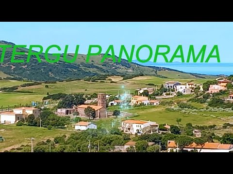 Panorama di Tergu a Passo Di VALZER/ Mezz'ora di Letizia/ e Siti di veccihe Chiese Mai Censiti