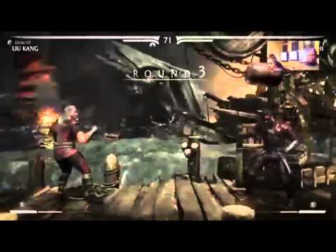 GX:  MKX Tournament 4/17/15 (Losers) - Respect vs Silver Ninja
