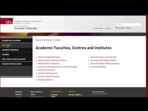 Sfu 101 Academic Calendar