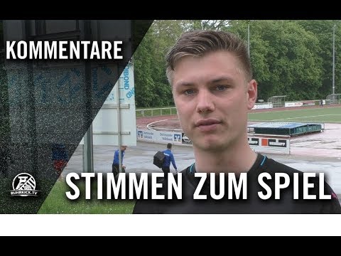 Die Stimmen zum Spiel | Hombrucher SV - FC Frohlinde (31. Spieltag, Landesliga, Staffel 3)