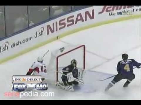 Mike Fisher: Slick Backhanded Goal, November 19, 2010