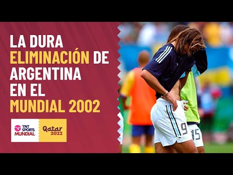 Un duro golpe a la ilusión: la eliminación de Argentina en el Mundial 2002  - MOMENTOS MUNDIALISTAS