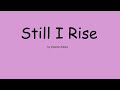Still I Rise by Yolanda Adams (Lyrics)