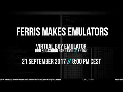 Ferris Makes Emulators Ep.042 - Bug Squashing Part XVIII