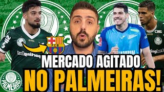 🚨URGENTE! BARCELONA entra na briga por FLACO LÓPEZ! Palmeiras faz JOGO DURO por 40 milhões!
