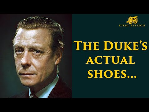 Reviewing the Duke of Windsor’s Shoes (!!) With Dominic Casey