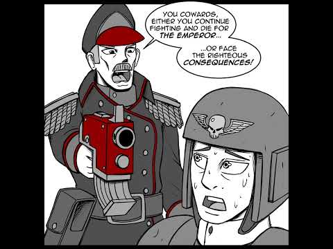 A Commissar's Mistake | Warhammer 40k comic dub #warhammer40k #comicdub #imperialguard