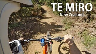 First Ride After Breaking My Wrist - MTB Te Miro | New Zealand