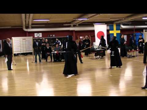 Kendo SM 2015, Herr - H.Johansson(White) vs G.Grünberg(Red)