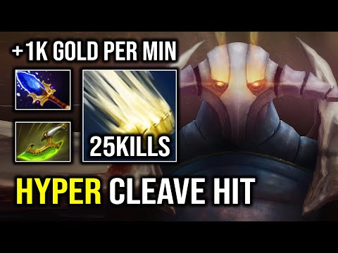 WTF 1K Gold Per Min Super Carry Level 30 Sven 10K MMR Vs Full Physical Shadow Fiend Dota 2