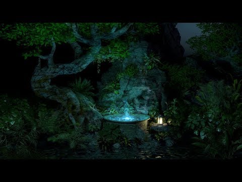 Rain Sounds at Night | Mountain Forest Ambience