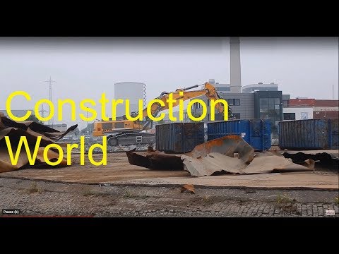 Excavator Liebherr 974 short boom hydrailic hammer