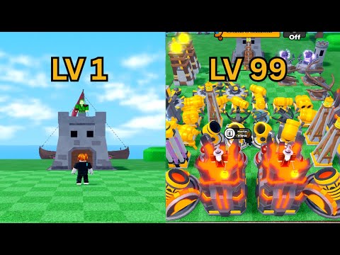 Went from Noob to Master in Defend the Castle! Got on the leaderboards! No robux spent!