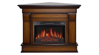 Камінокомплект кутовий ArtiFlame ALBION CORNER AF23S дуб антик (зі звуком)