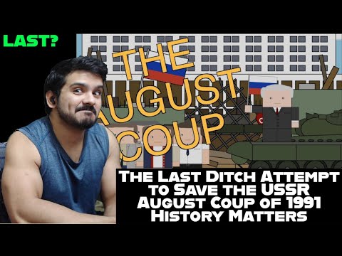 The Last Ditch Attempt to Save the USSR - August Coup of 1991 (Short Animated Documentary)