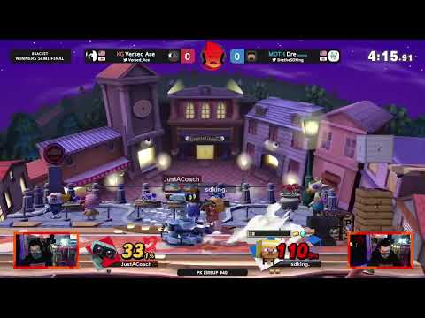Versed Ace (ROB, Samus) vs Dre (Steve, Mario) - PK Fireup #40 Winners Semi Finals