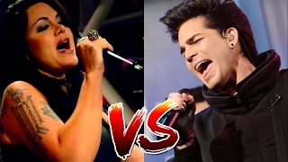 The SHOCKING Belting Battle - Adam Lambert vs Vanessa Amorosi - G4/C5 - G5/C6